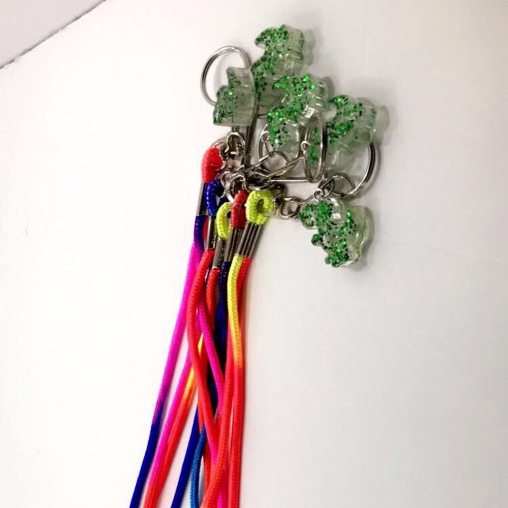 Dino resin keychain